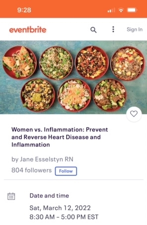 Women Vs Inflammation Online Event