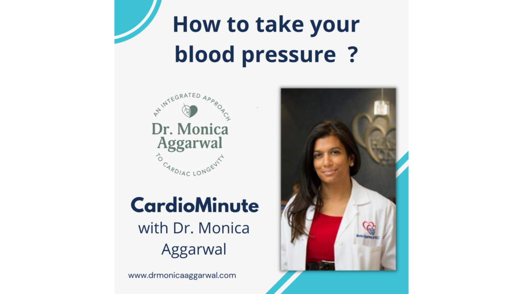 How do you take your blood pressure?